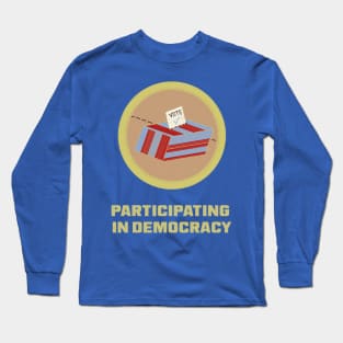 Merit Badge for Voting Long Sleeve T-Shirt